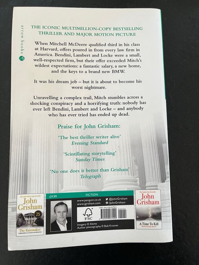 John Grisham thrillers