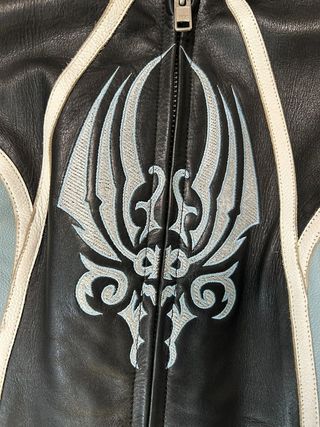 Chaqueta de Moto Helstons Vintage de Cuero