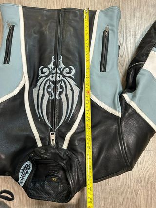 Chaqueta de Moto Helstons Vintage de Cuero