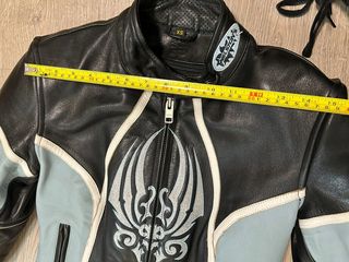 Chaqueta de Moto Helstons Vintage de Cuero
