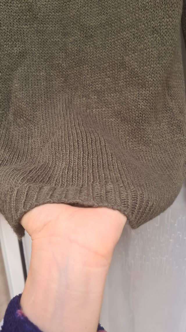 Jersey suéter largo aberturas lazada brazos