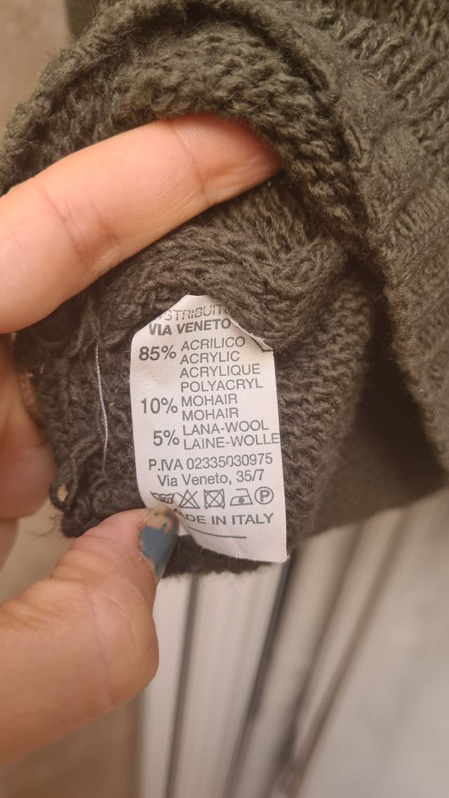 Jersey suéter largo aberturas lazada brazos