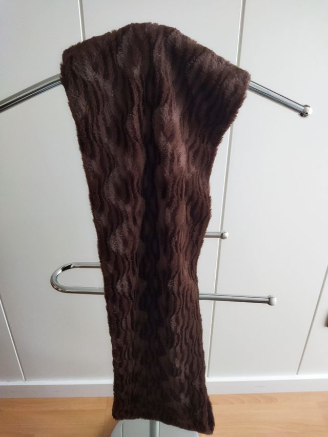 Bufanda/ Cuello pelo sintetico