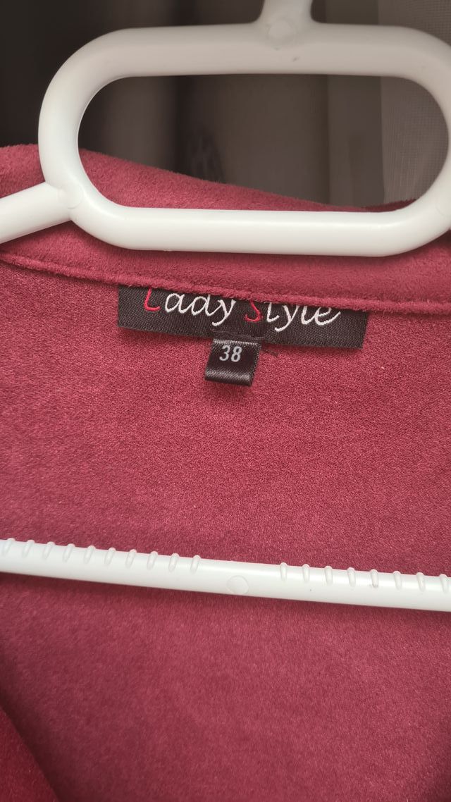 Chaqueta blazer ante diferentes texturas elastica