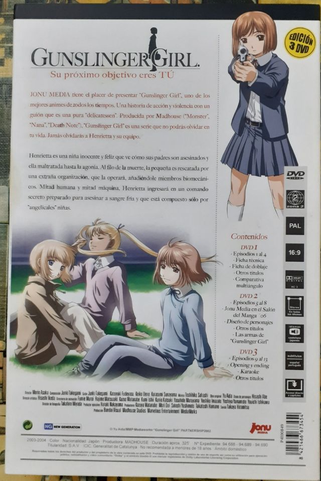 Anime Gunslinger Girl