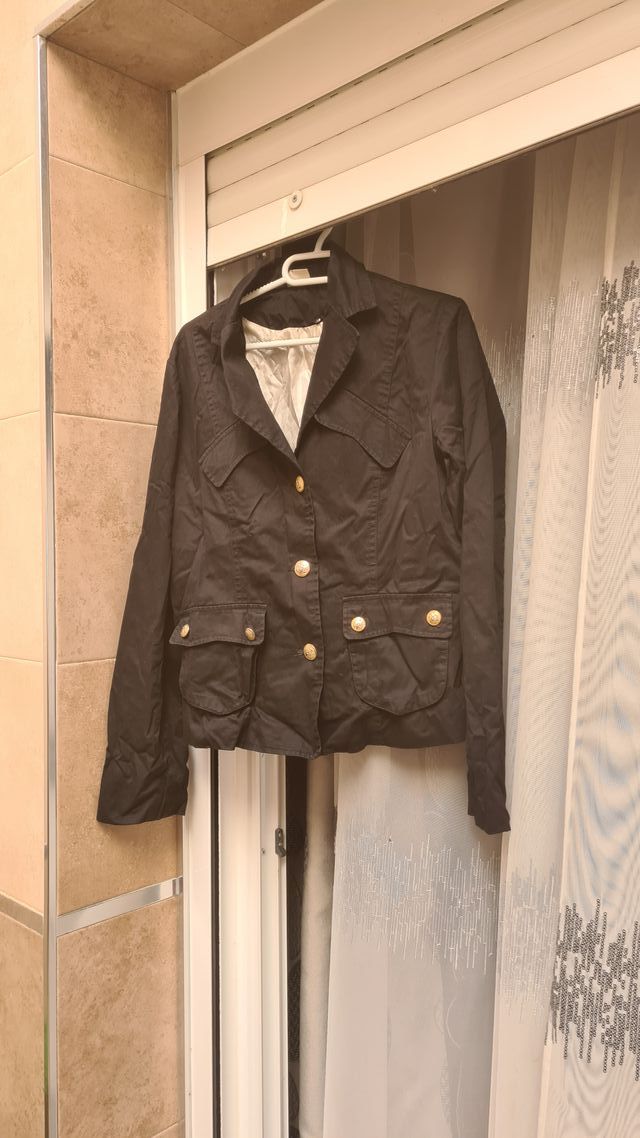 Chaqueta americana blazer botones dorados