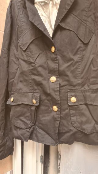 Chaqueta americana blazer botones dorados