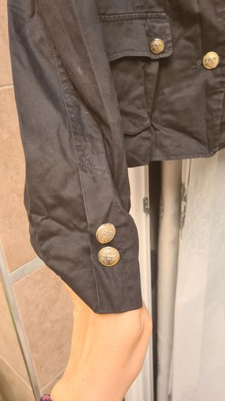 Chaqueta americana blazer botones dorados