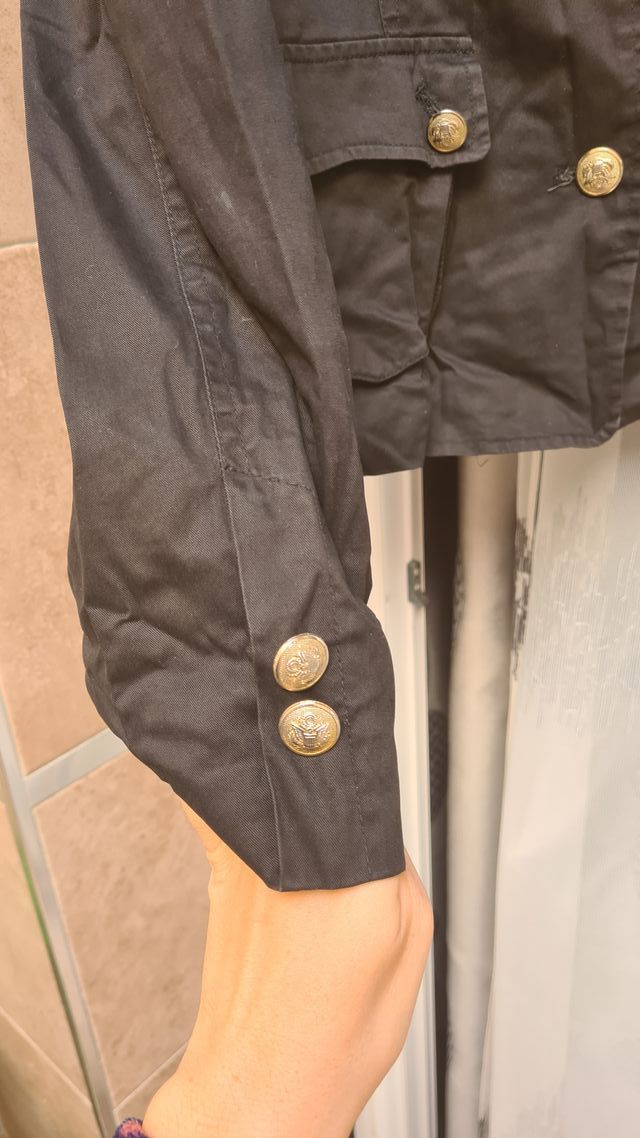 Chaqueta americana blazer botones dorados