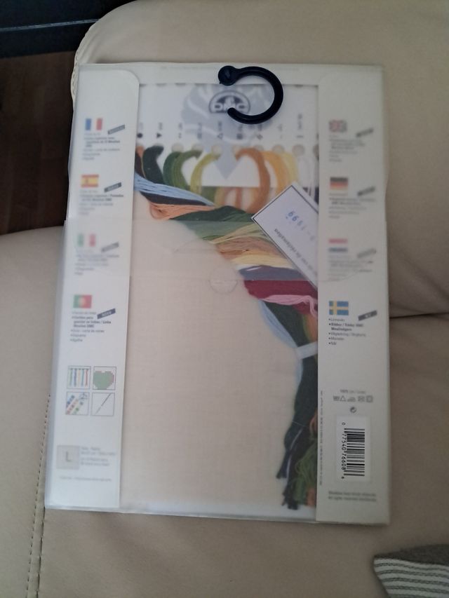 KIT PUNTO DE CRUZ DMC