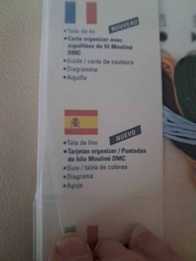 KIT PUNTO DE CRUZ DMC