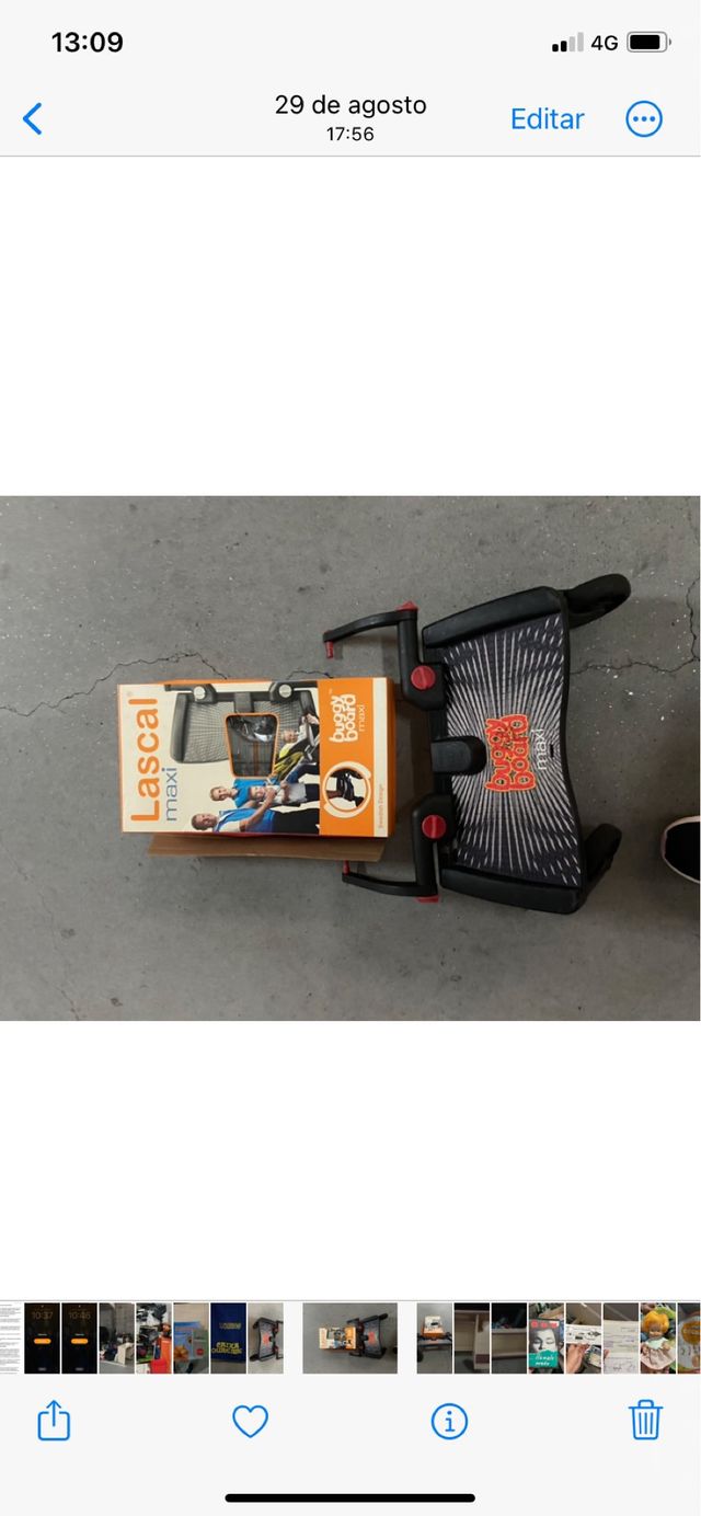 Soporte universal para carritos de paseo