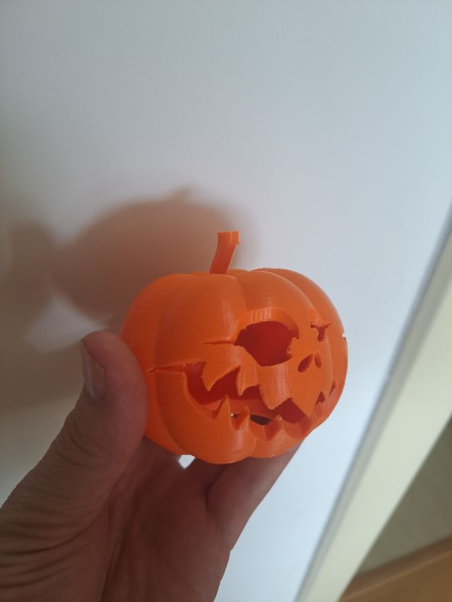 Zucca di Halloween 3D