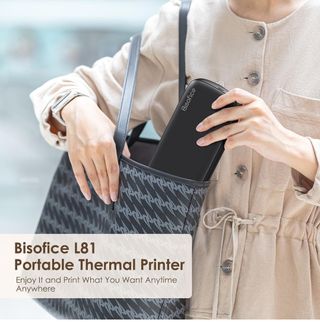 Bisofice Impresora Térmica Portátil A4,
