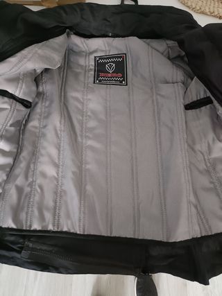 Chaqueta moto mujer