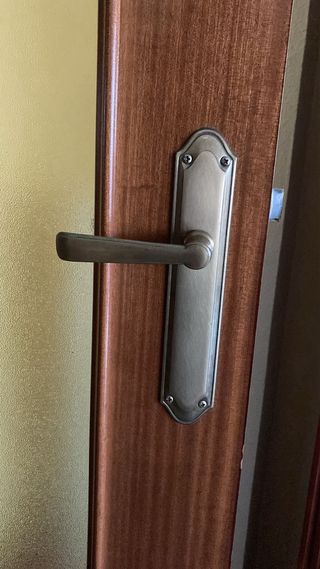 Puertas salon macizas