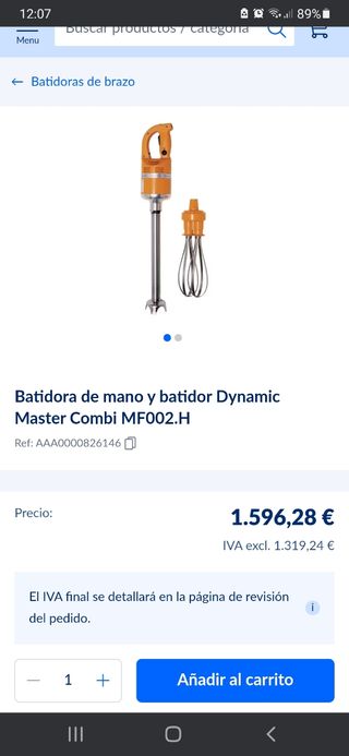 Trituradora, batidora profesional