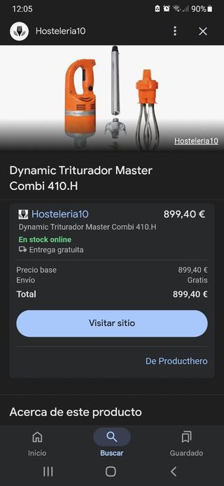 Trituradora, batidora profesional