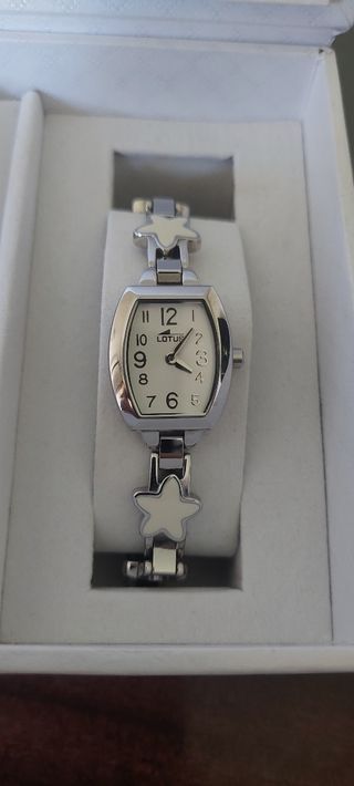 RELOJ LOTUS DE ACERO
