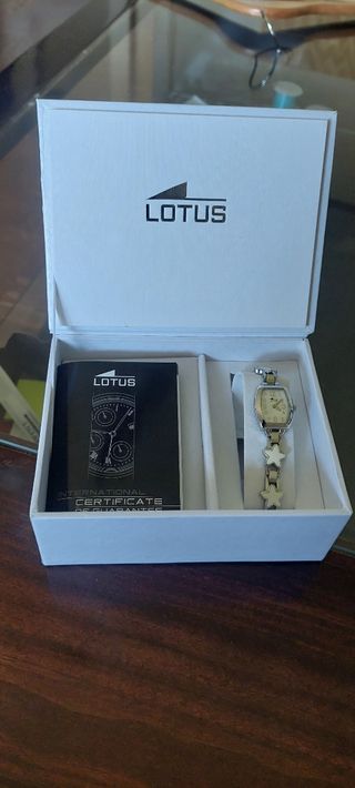 RELOJ LOTUS DE ACERO