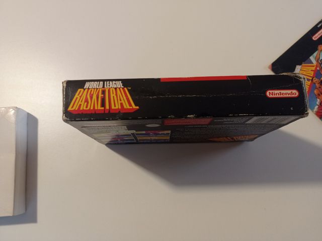 WORLD LEAGUE BASKETBALL SUPER NINTENDO SNES PAL E