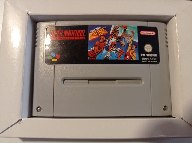 WORLD LEAGUE BASKETBALL SUPER NINTENDO SNES PAL E