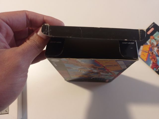 WORLD LEAGUE BASKETBALL SUPER NINTENDO SNES PAL E