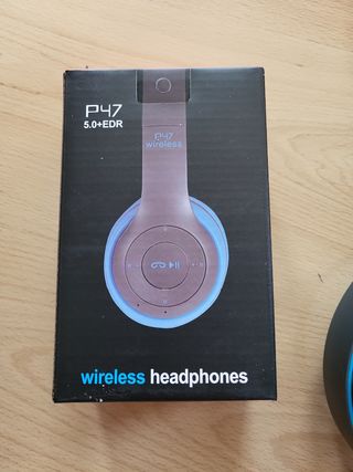 Auriculares wireless headphones