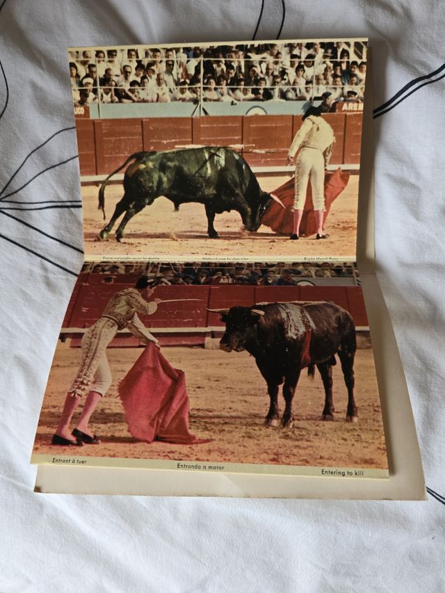 Carpeta de postales vintage