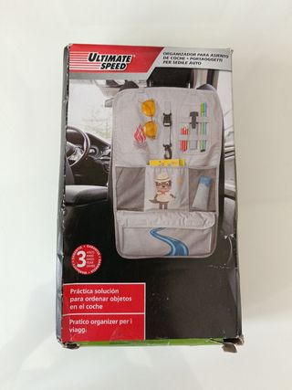 Organizador asiento coche