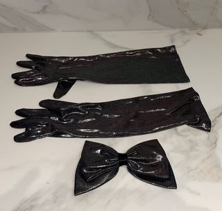 Guantes largos de fiesta ideal para Halloween 
