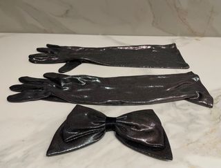 Guantes largos de fiesta ideal para Halloween 