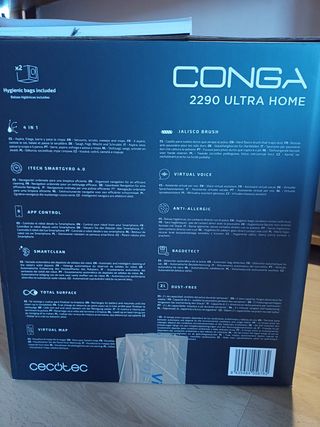 Conga 229O Ultra HOME con todos los accesorios 