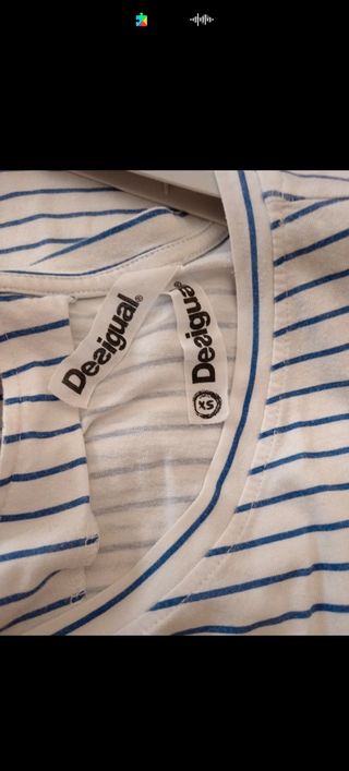 Camiseta Desigual talla XS 