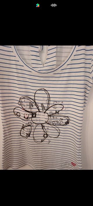 Camiseta Desigual talla XS 