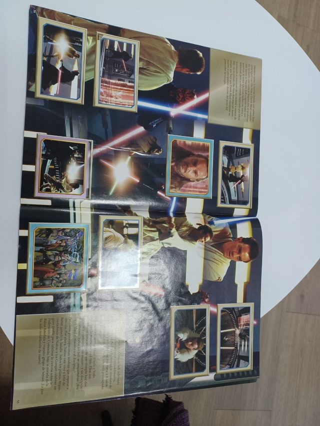 StarWars Álbumes Episodios 1-2 y 3 