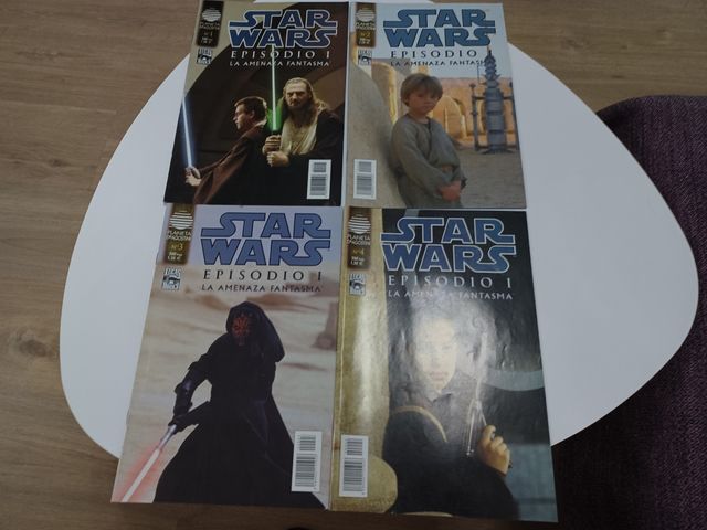 StarWars Álbumes Episodios 1-2 y 3 