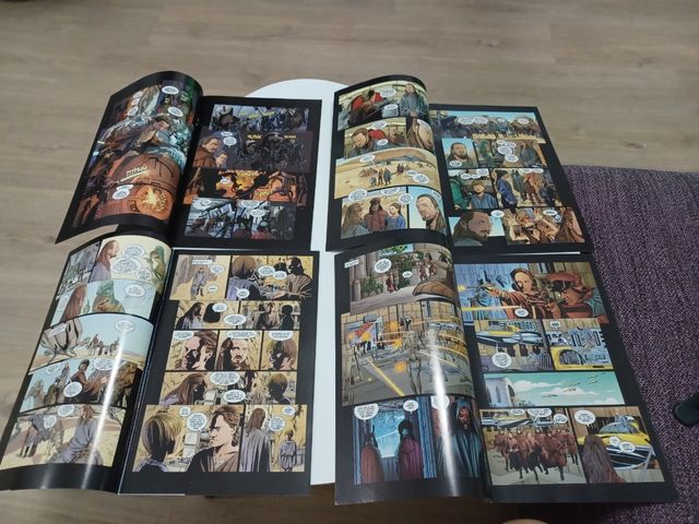 StarWars Álbumes Episodios 1-2 y 3 