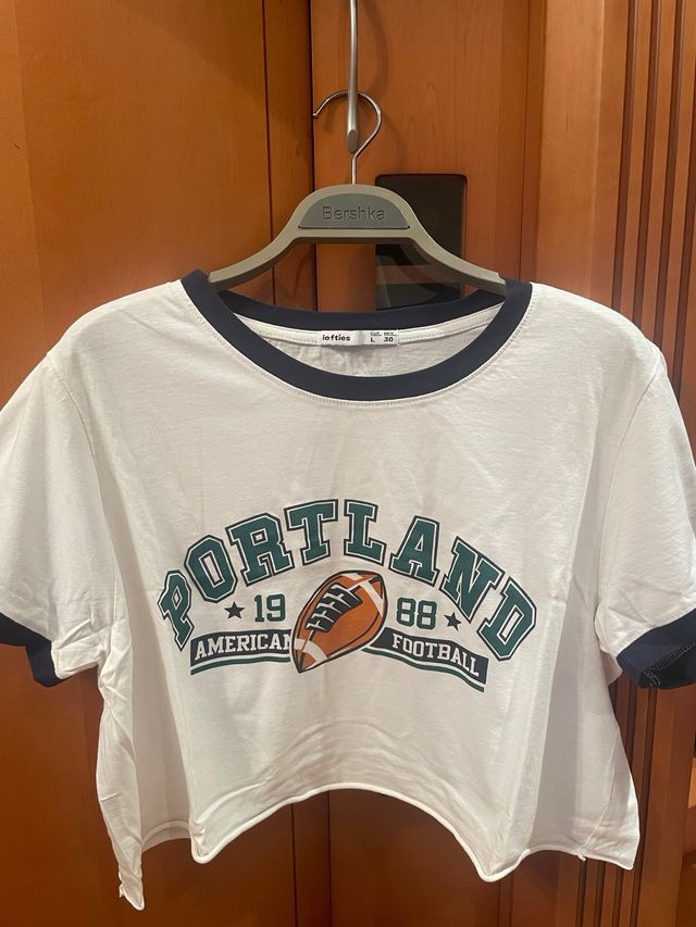 Camiseta blanca manga corta Lefties