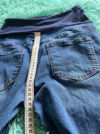 Vaquero maternidad slim elástico