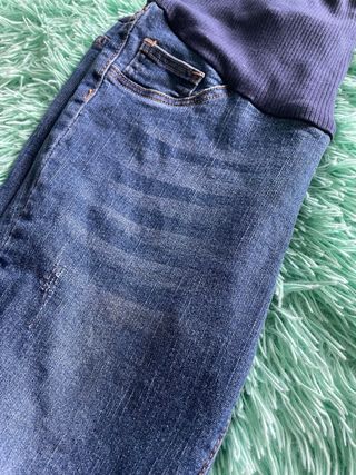 Vaquero maternidad slim elástico