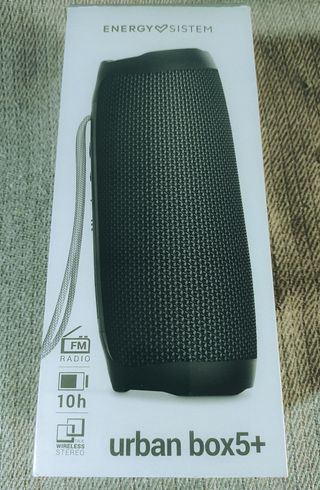 Altavoz bluetooth energy sistem urban box 5 +