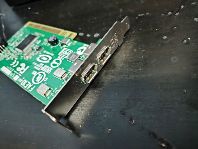 Tarjeta firewire dell 2 puertos 
