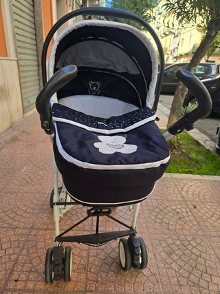Trio Brevi blu con strass