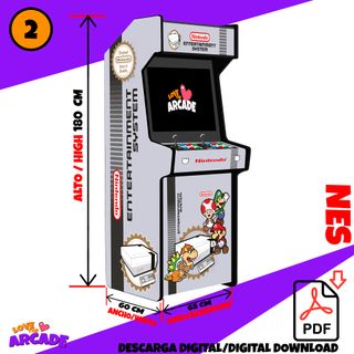 NEO GEO ARCADE DISEÑO DIGITAL