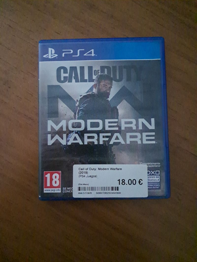 Imagen de Call of duty modern warfare 2019 ps4