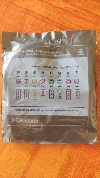 Cuerdas de guitarra acústica