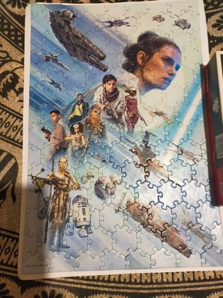 Lote de 2Puzzles Stars wars