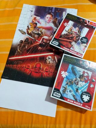 Lote de 2Puzzles Stars wars