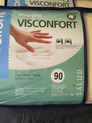 2 Almohadas Velfont de 90 cm cada una